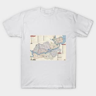 Red Dead Redemption Map T-Shirt